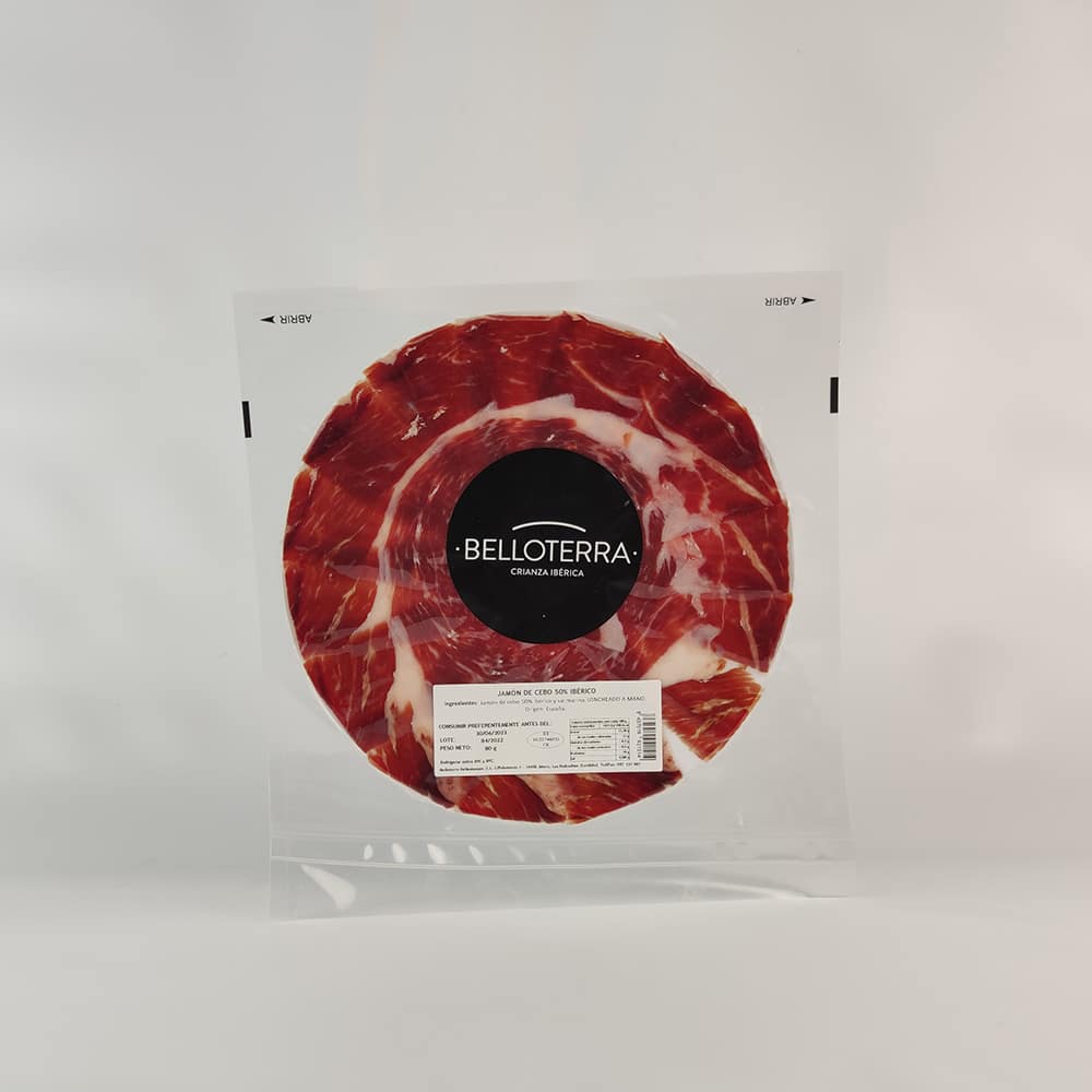 Ibérico Hand-Sliced Cebo de Campo (80g)