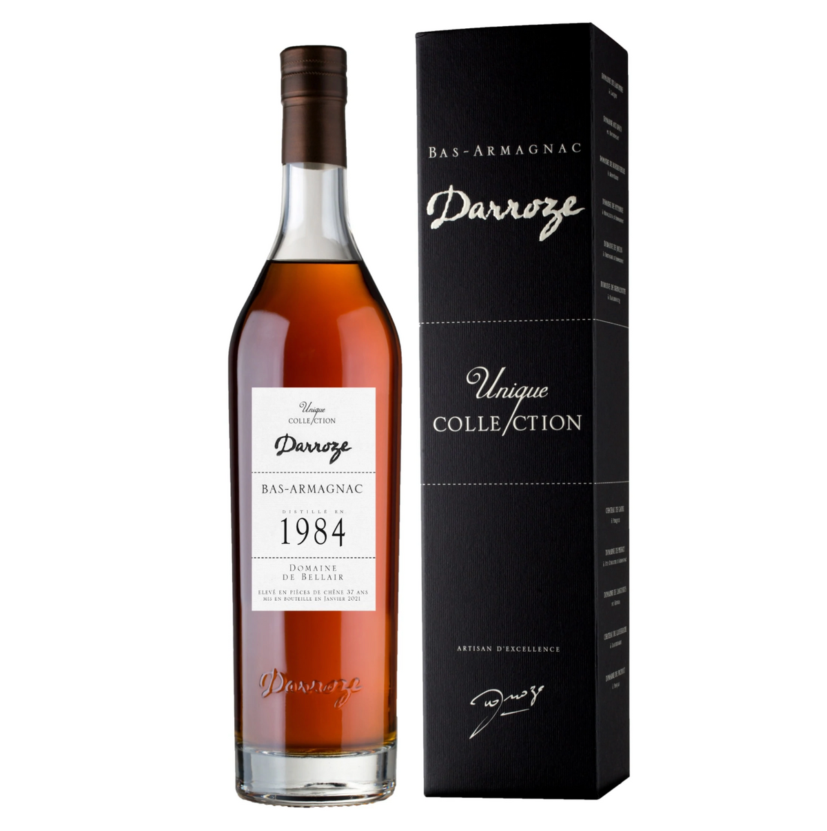 DARROZE Bas-Armagnac &quot;Domaine de Bellair&quot; 1984 - 70cl