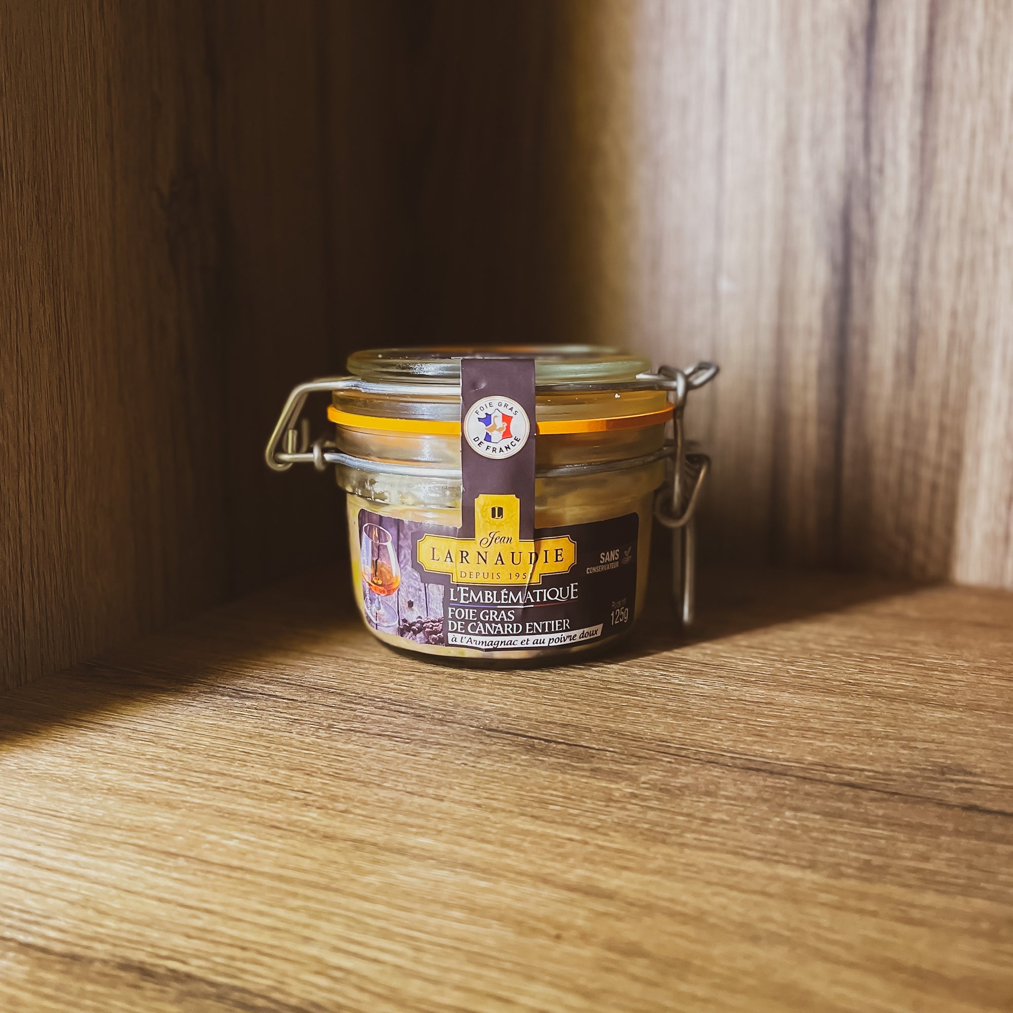 “L’emblématique” Foie gras de canard entier - 125g