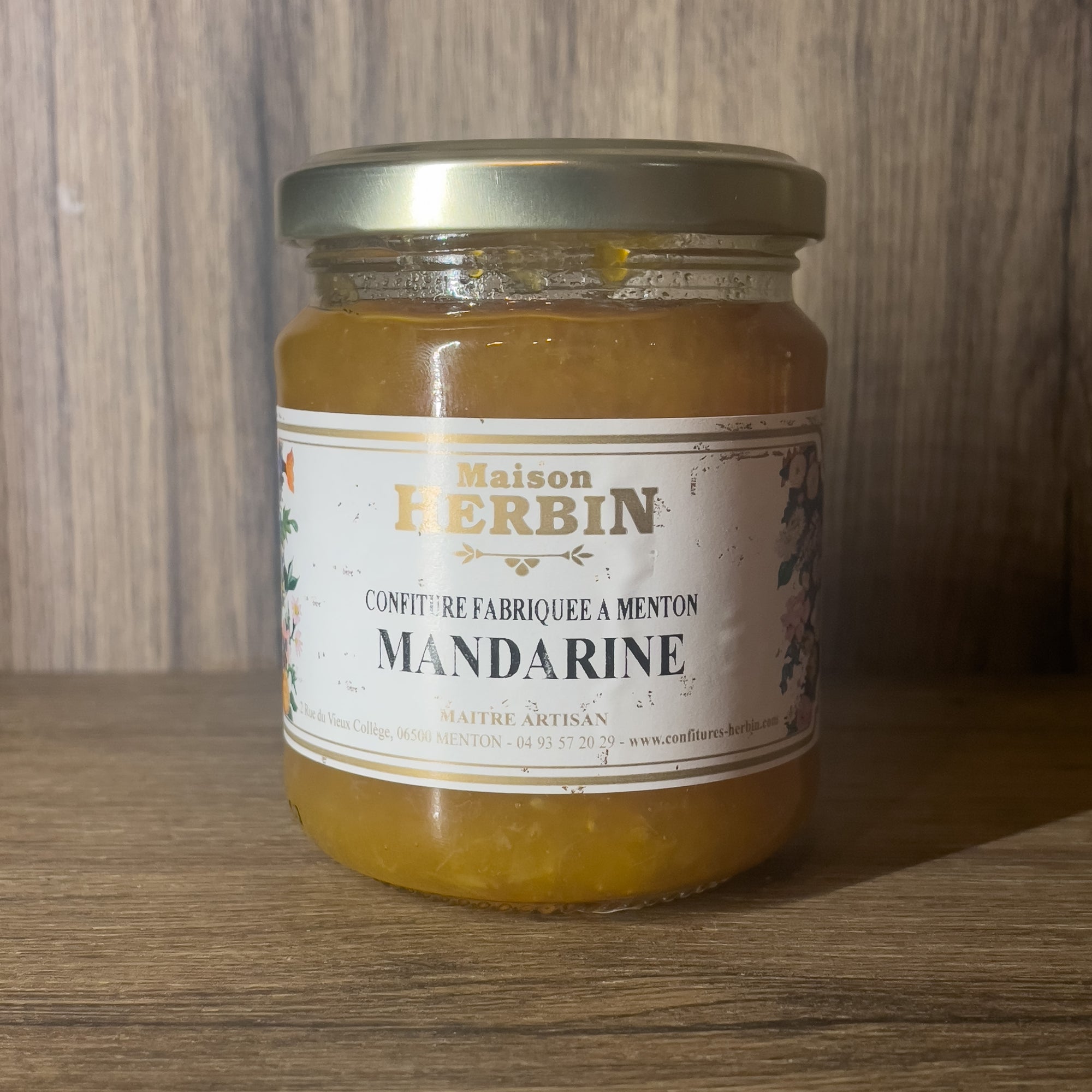 Mandarin Jam - Maison Herbin - 230g